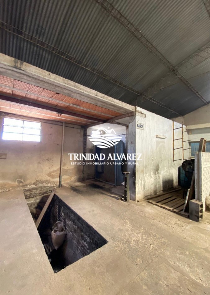 GALPON + SALON COMERCIAL + OFICINA
